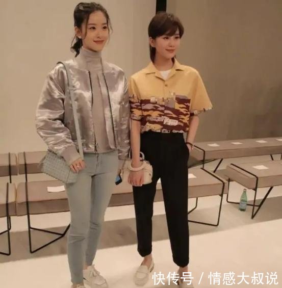 「 看起来」网红跟明星的区别，拼的是气质，26岁章泽天同框31岁刘诗诗