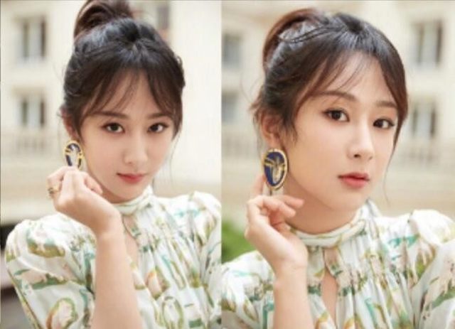 杨紫身穿长裙近照曝光，美出新高度，网友：她越来越有女人味了！