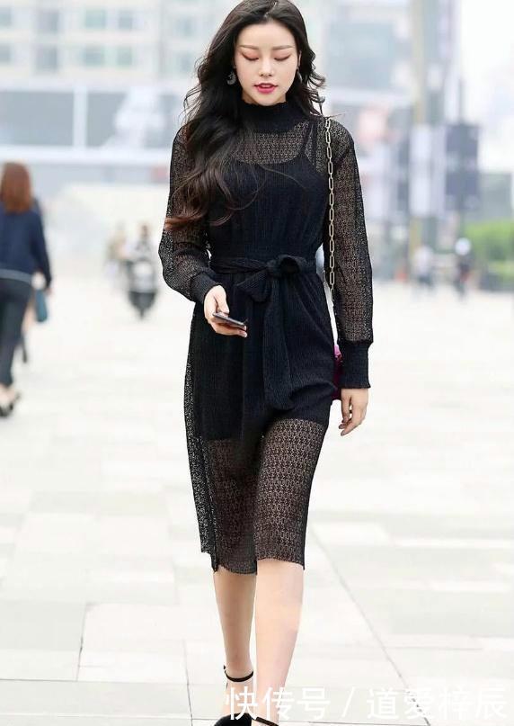 『 美女』穿衣风格非常值得大家学习！，街拍：性感轻熟的80后美女