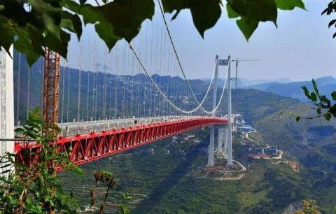  祖国|向祖国献礼！“世界第一”赤水河红军大桥建成仪式今早举行