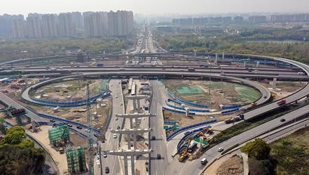  『全线』上海济阳路快速化改建工程全速推进，年底可实现全线结构贯通