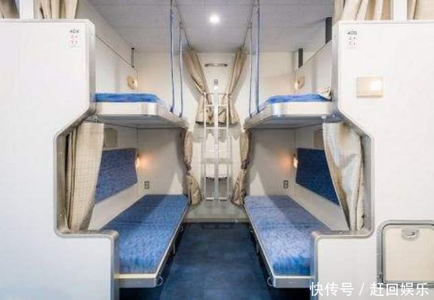 原来日本的火车卧铺长这样，中国网友哭诉没有对比就没有伤害！