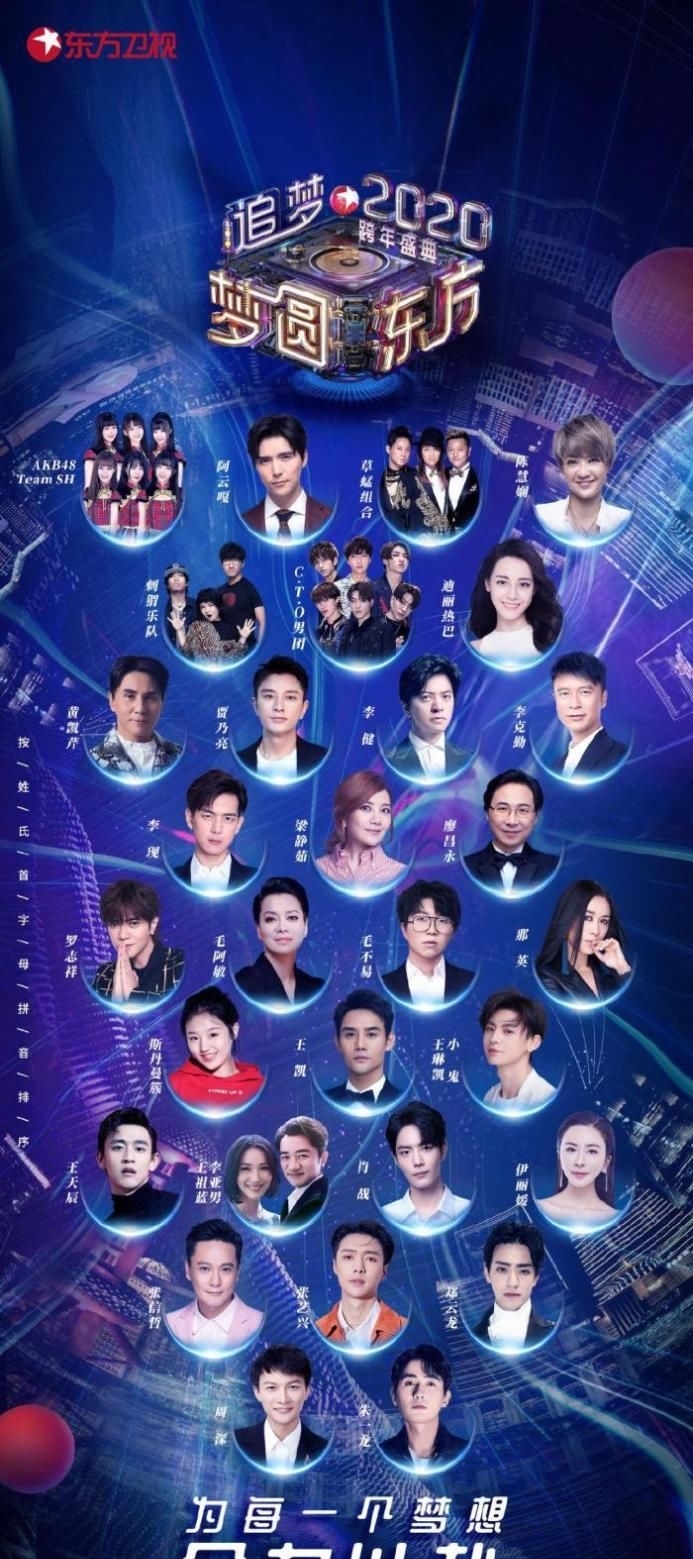 跨年东方张艺兴