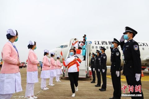  [返乡]江西支援湖北随州医疗队队员返乡