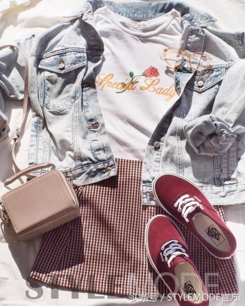 降降温，4个属于的韩式轻质穿搭！