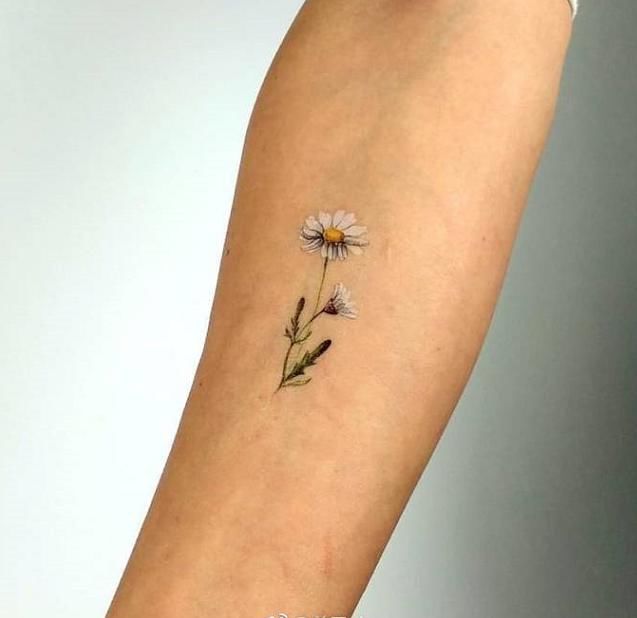 性感又充满魅力的花卉纹身，漂亮小姐姐们最爱的纹身图案!