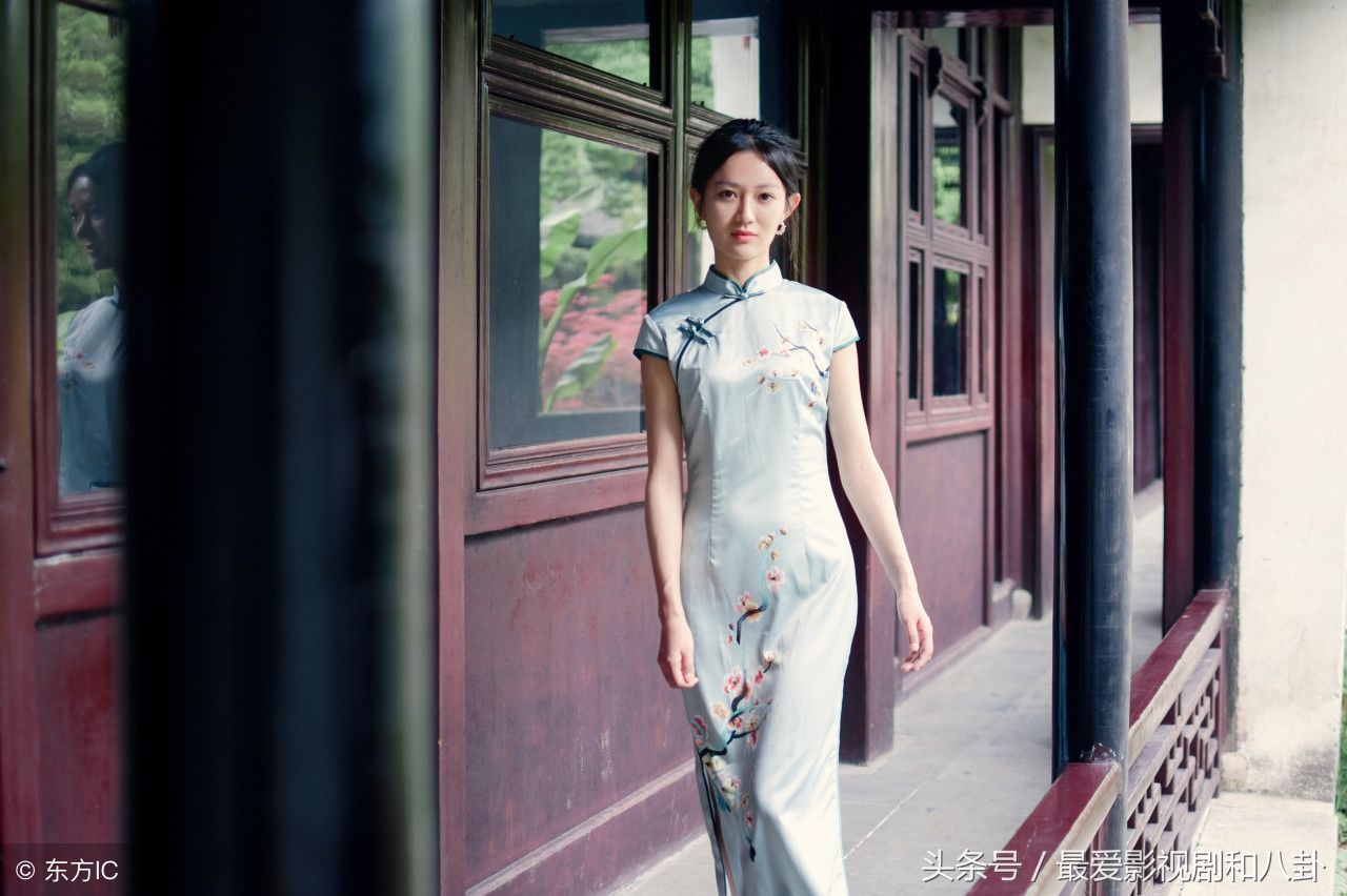 旗袍美女,旗袍的诱惑