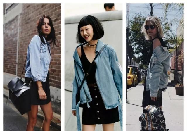  「搭配算」大衣早该收起来了，今年时髦精都在穿“牛仔外套”，轻松美到犯规