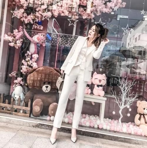  「气质」气质名媛女神范西服套装，穿出不一样的美！