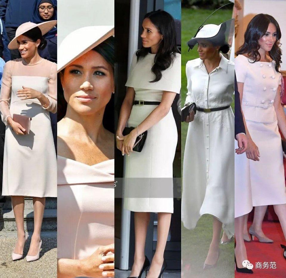 梅根花600万买衣服，坐姿被网友吐槽不合格，王妃太难当