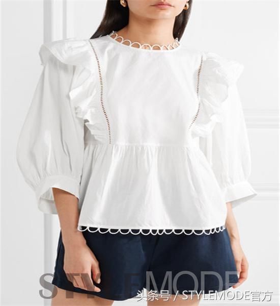 跟上这股白色风潮，必须拥有三款白色上衣单品！