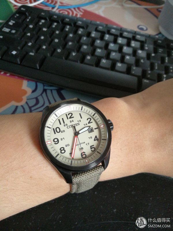 CITIZEN 西铁城 AW5005 经典复古光动能休闲表开箱