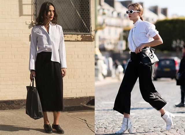 夏天对所有人都友好的穿搭，黑白配