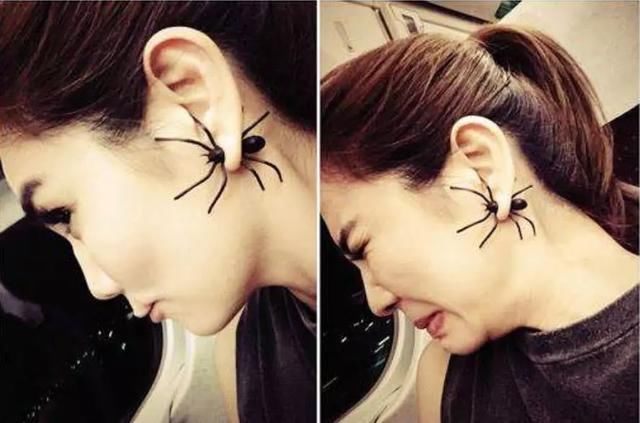 女星个性化耳坠：王菲看着都通，章子怡夸张！迪丽热巴：不服尬舞