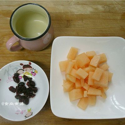  『蔓越莓干』哈密瓜蔓越莓酸奶杯