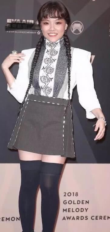 金曲奖的红毯谭维维令人惊艳，张惠妹和她的侄女却让人不敢认！