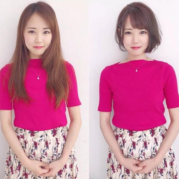 头发剪短一点点变美不止一点点，剪个短发颜值暴涨