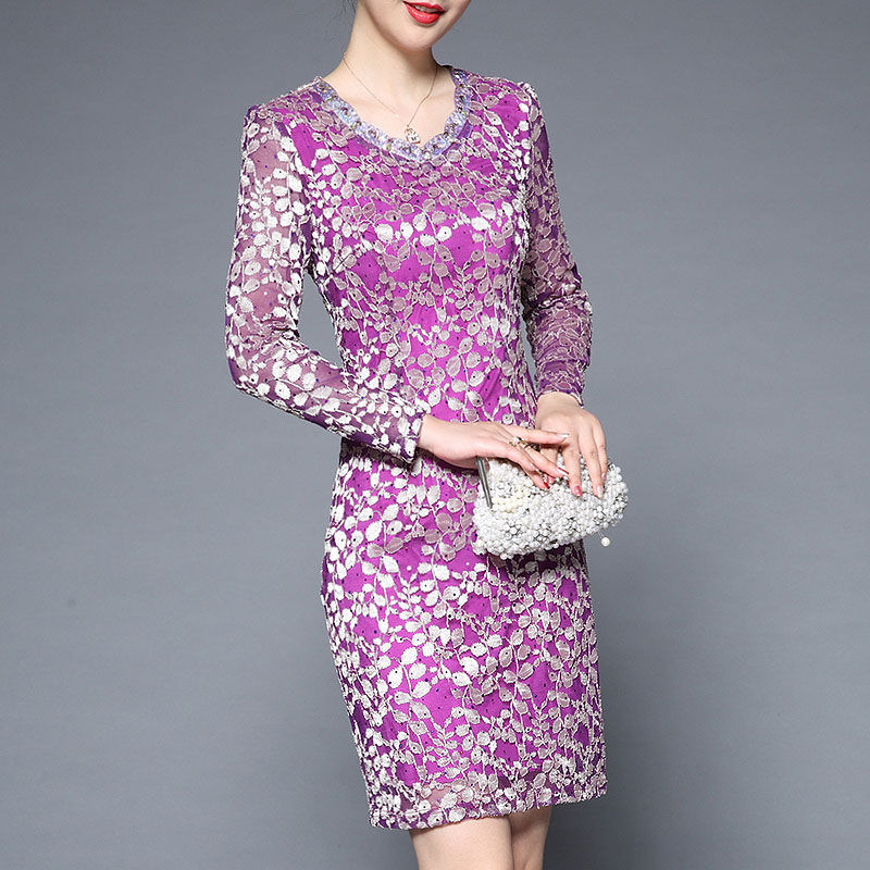 国庆结婚!给妈妈选款高端礼服，让她在婚宴上绽放高贵优雅风采