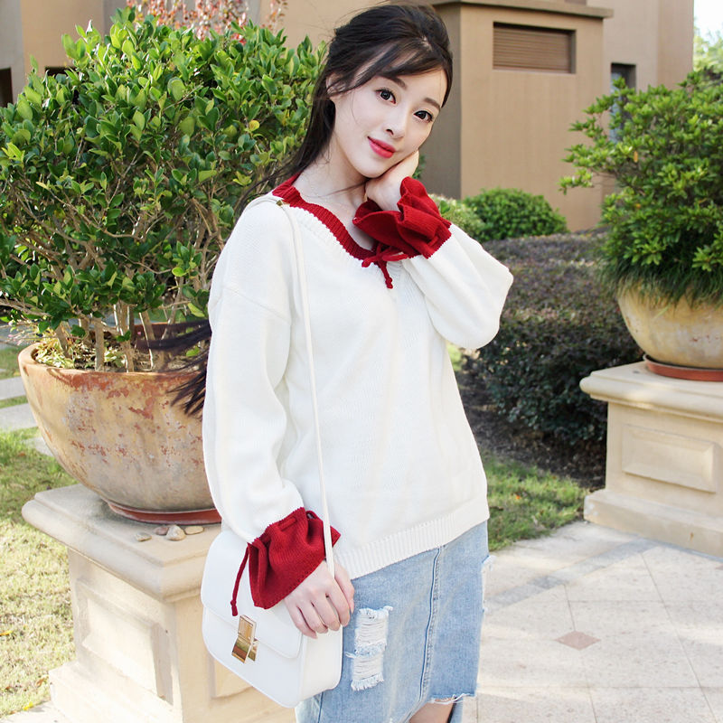 特洋气的一种“毛衣”，配小脚裤美翻了，那叫一个干练利落