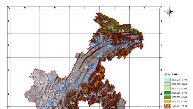 中国唯一外形酷似汉字“山”的直辖市
