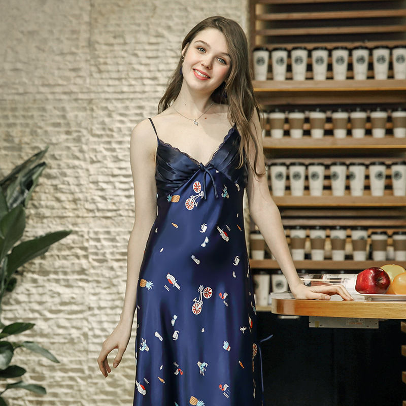 2018新款真丝睡裙,绝对让你美过一整年