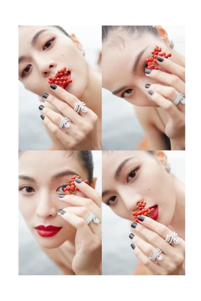 钟楚曦惊艳亮相威尼斯 时尚“黑”马高贵依旧