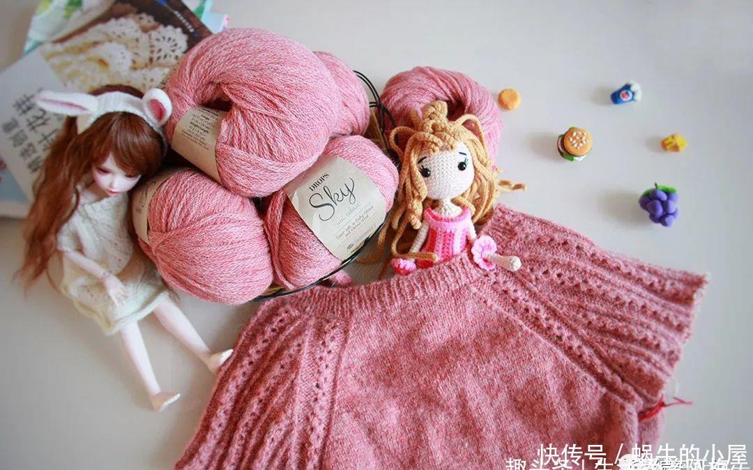  「图解」棒针编织插肩开衫：DIY手工编织附图解和说明