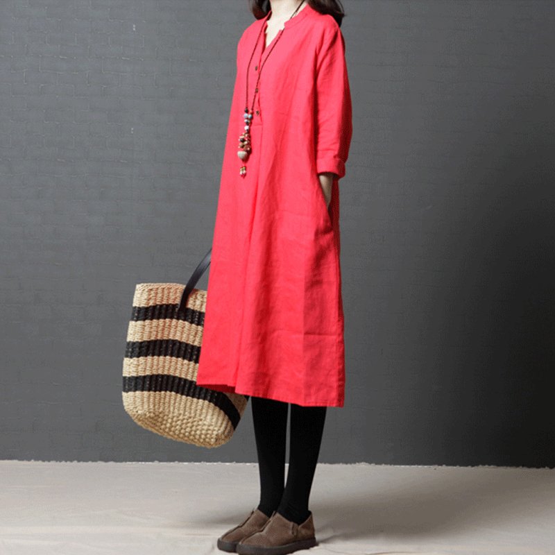 别说棉麻装太花俏，贴身穿着的舒服感受别的面料真没法比，文艺范