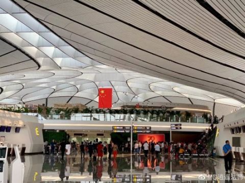 北京新机场 晋升“人人人人我人人人人”景点