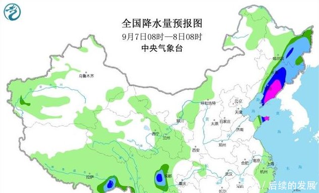  威海@玲玲助力山东半岛！这次雨水不过瘾的，接下来，可能还会来