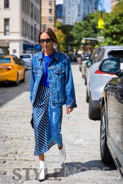 秋季的质感系蓝色单品，让你美出新高度！