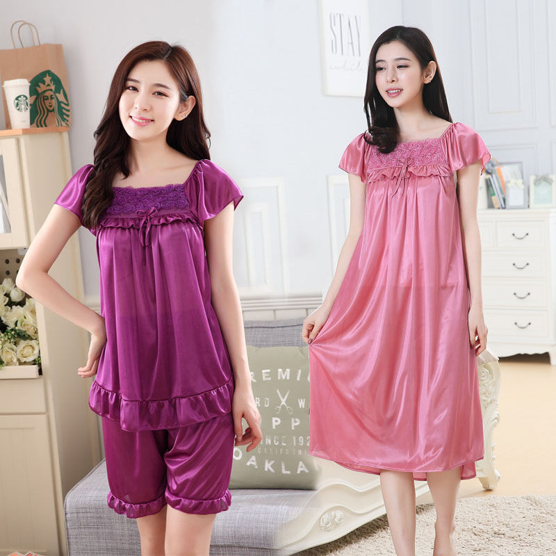 太漂亮了!头次见败家媳妇穿这么高贵睡衣,优雅十足,名媛女王范