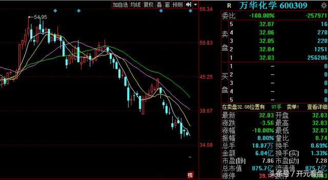 一个季度挣20亿，又是行业龙头，为何一字跌停？