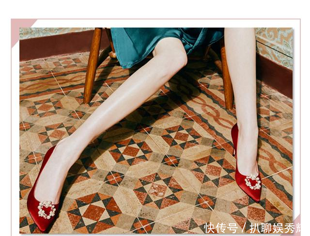  『优雅』夏季，真丝缎面鞋，赋予美人万种风情