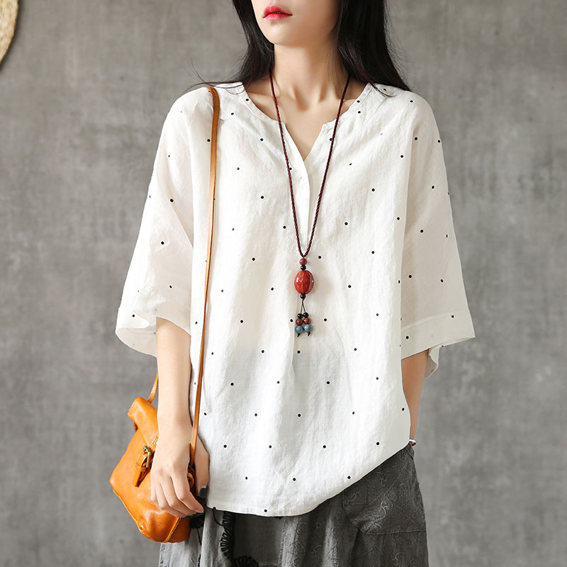 谁说丰满女人不好看?聪明女人都穿“苎麻衫”，显瘦显嫩洋气十足