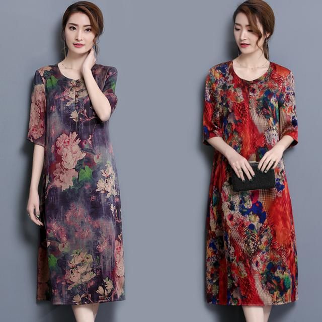 7、8月买不起的大牌香云纱，现反季统统百元价，丈母娘连买4件