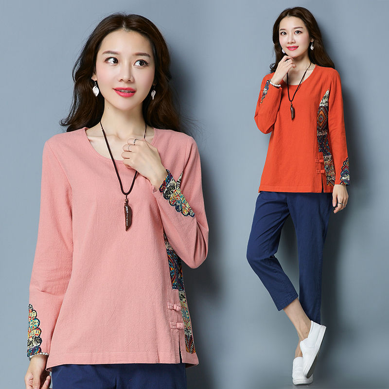 入秋了早晚凉，建议多穿棉麻装，好穿又不贵，超没嫩