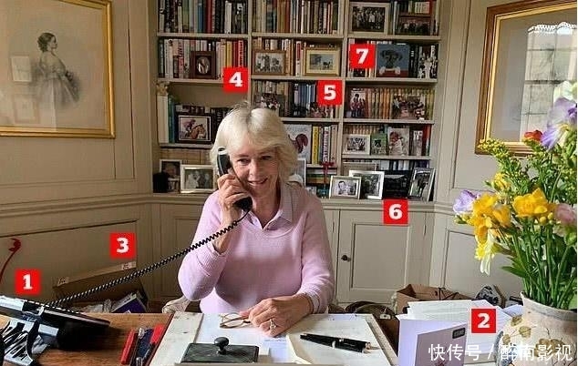 「毛衫」卡米拉新照扮嫩!73岁穿粉色毛衫光彩照人,大胆撞色女王也不输