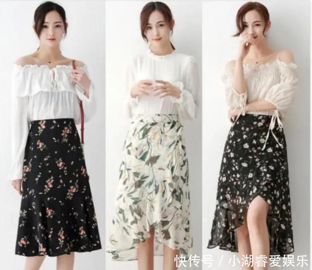  精致@又到了穿裙子的季节，学会这5种半裙搭配，气质时髦又显精致质感