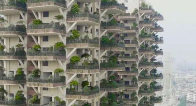 清华大学第4代住房牛了，带有空中停车场，每层都是私家花园！