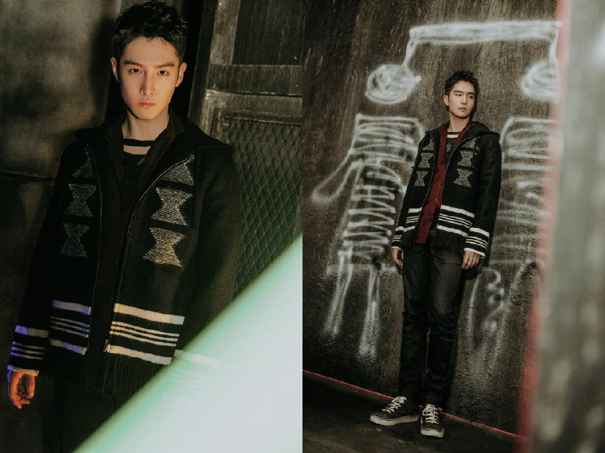 25岁盛一伦撞衫35岁王凯，同穿刺绣流苏外套，风格却差这么多！