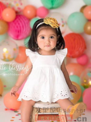 儿童可爱短发发型 呆萌可爱惹人疼爱