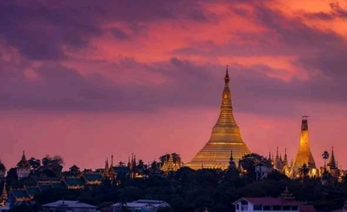 缅甸最“牛”金塔,耗费7000公斤黄金,被称为“东方艺术的瑰宝”