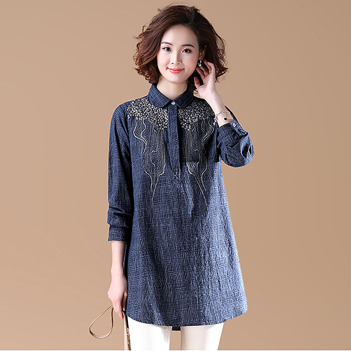 138斤矮个老婆胖归胖,但她会打扮,娃娃衫+短裤,高挑嫩瘦美