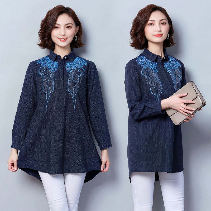 入秋了早晚凉，建议多穿棉麻装，好穿又不贵，超没嫩