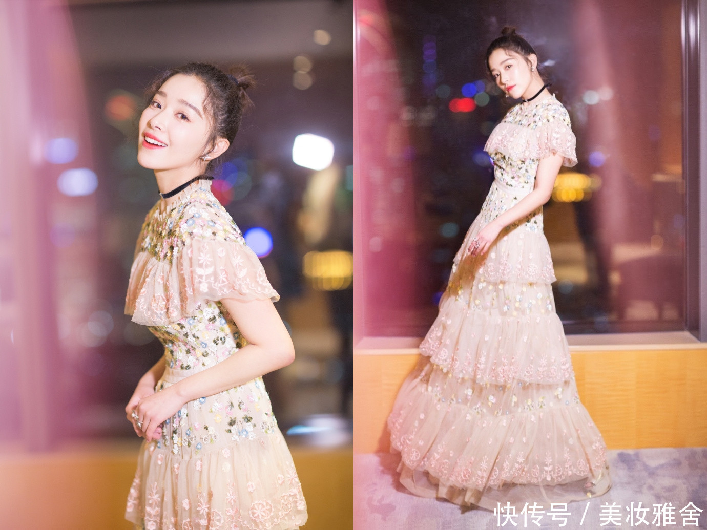 阚清子脚踩12cm细针跟，脚尖脚背垂成一条线，对自己也太狠了吧！