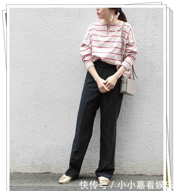  「图案」适合30岁女人的T恤穿搭，春末夏初的简单日系轻熟造型示范