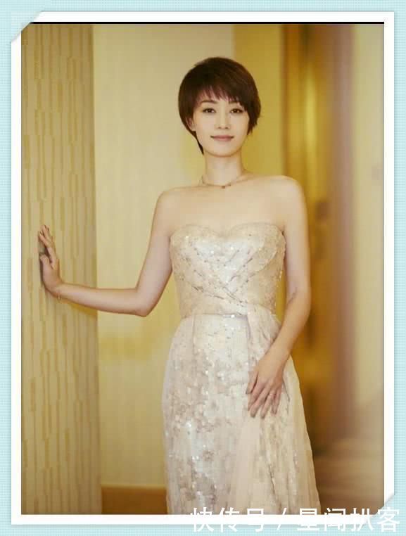 42岁的马伊琍穿抹胸裙展现纤细身材，尽显妩媚气质，网友：文章好