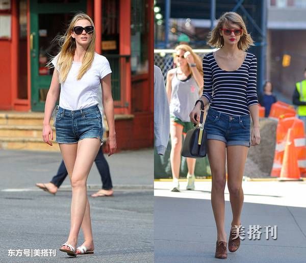 酷暑必备的热裤来了，今年夏天你也可以拥有像戚薇一般的大长腿!