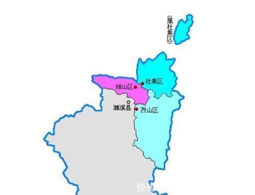  「区划」安徽区划7大怪, 一怪大市拦腰断! 一怪伸手探江南